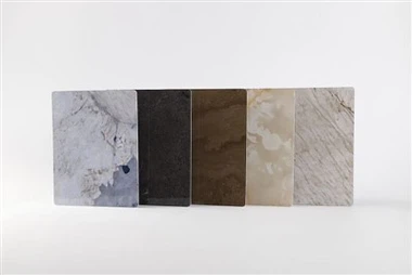 Dvojna UV sijajna PVC marmorna plošča