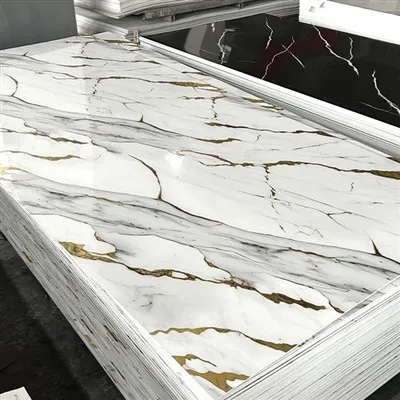 Sodobna UV marmorna PVC stena